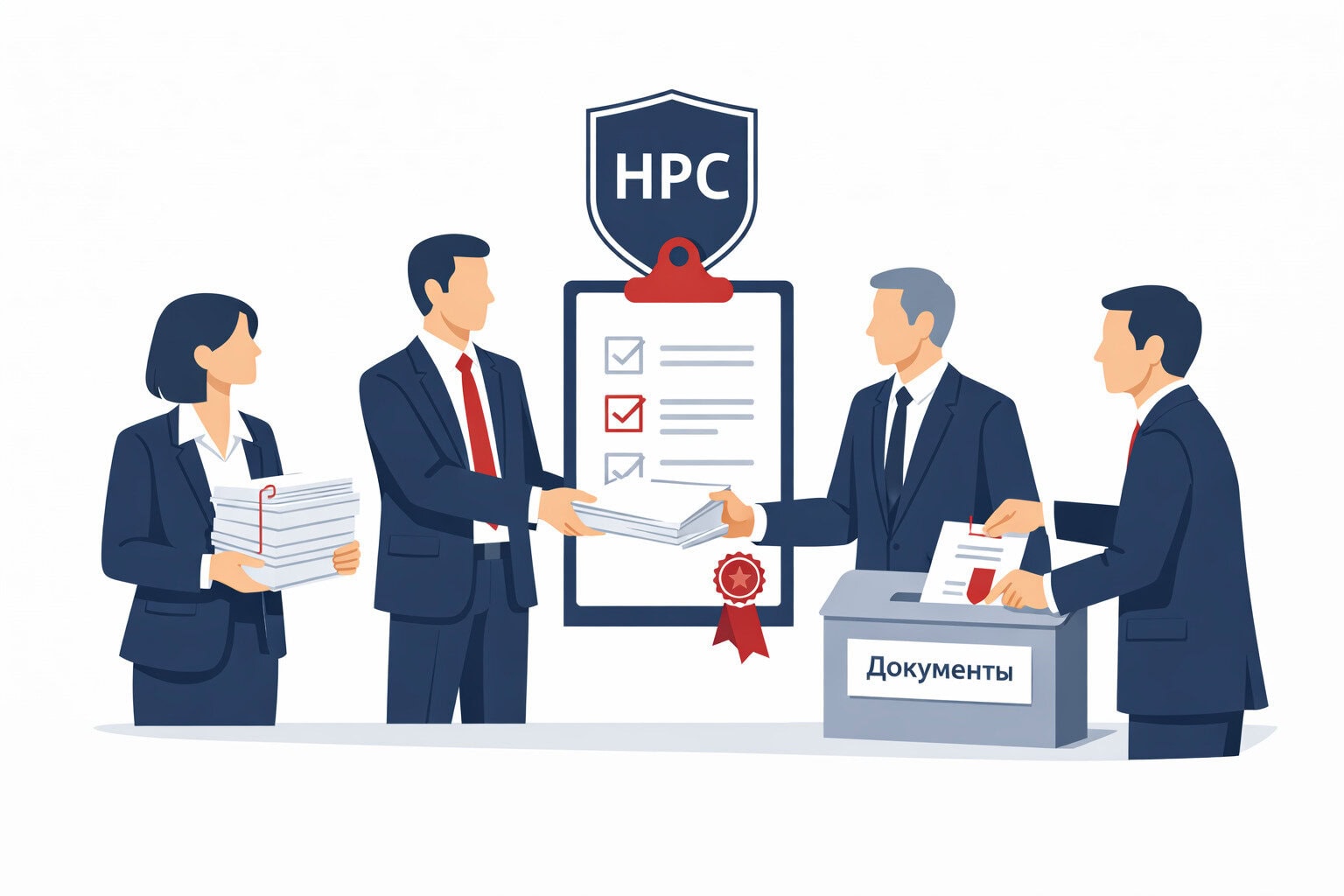 Алгоритм сбора и подачи документов в Национальный реестр специалистов