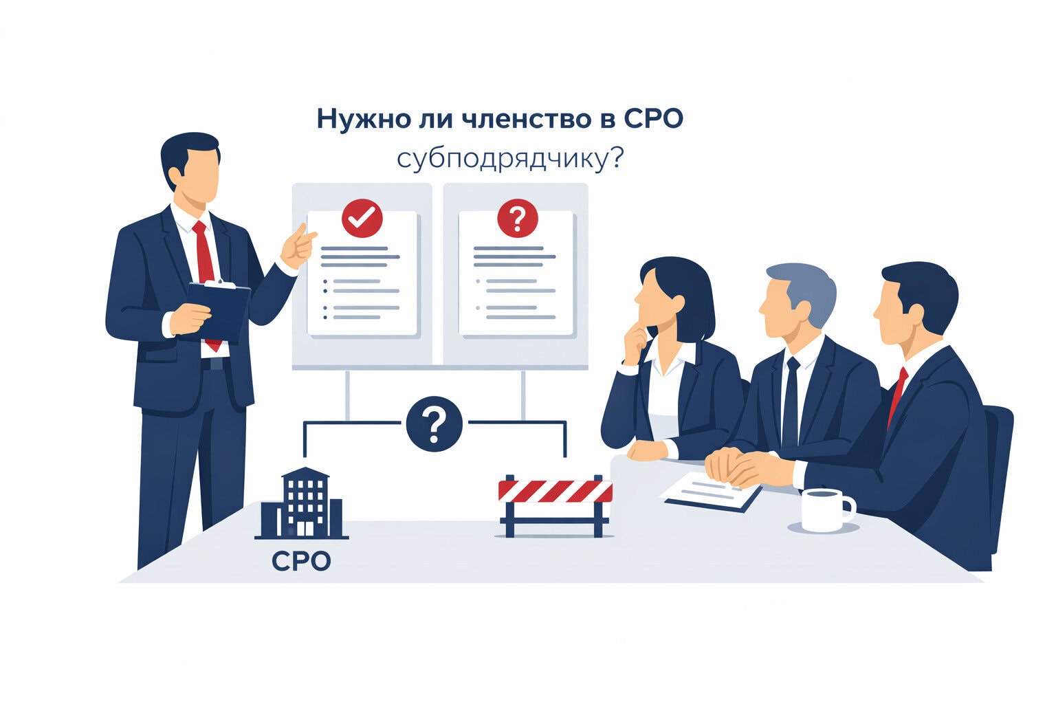 Нужно ли членство в СРО субподрядчику