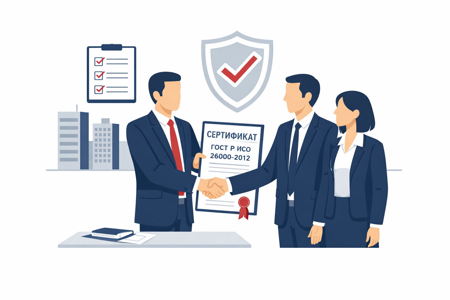 Порядок оформления сертификата ГОСТ Р ИСО 26000-2012 в Кемерове